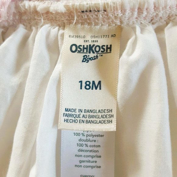 Oshkosh B'gosh Overall Bunny Jumper Dress - Picture 14 of 15